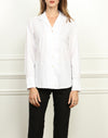 THE DONNA CLASSIC WING COLLAR WHITE SHIRT
