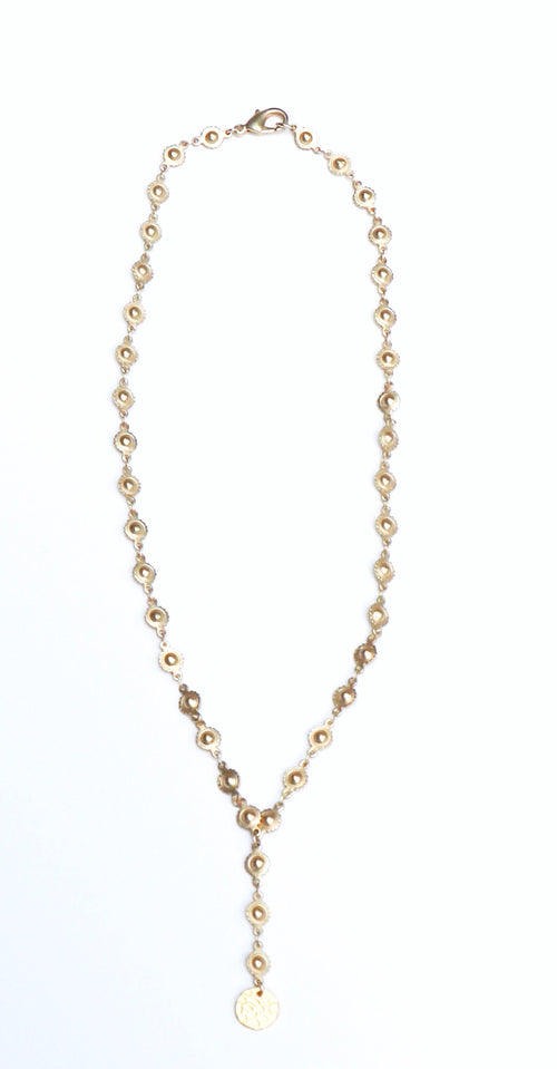CATHERINE DROP NECKLACE - GOLD