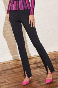 VESEY CLEAN PANT WITH SLIT FRONT