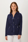 LEAVE BY THE DOOR UTILITY JACKET - NAVY